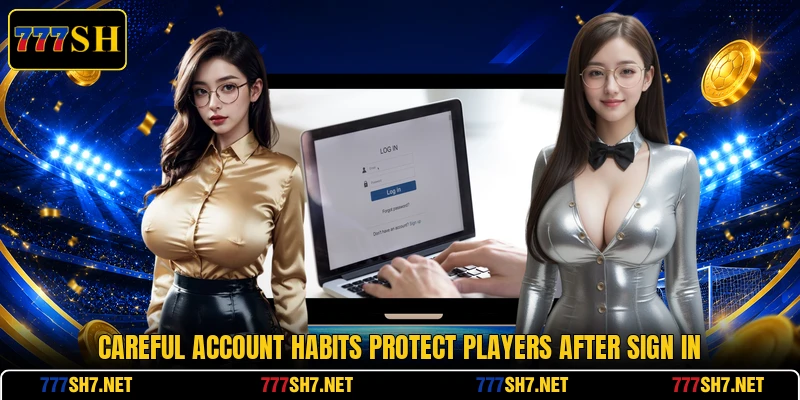 Careful account habits protect players after sign in