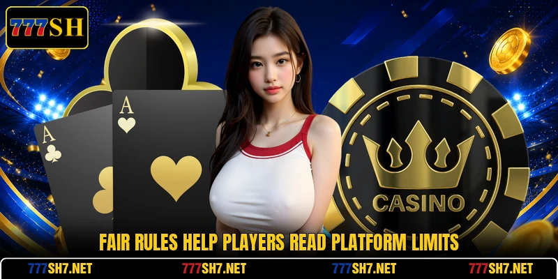 Fair rules help players read platform limits