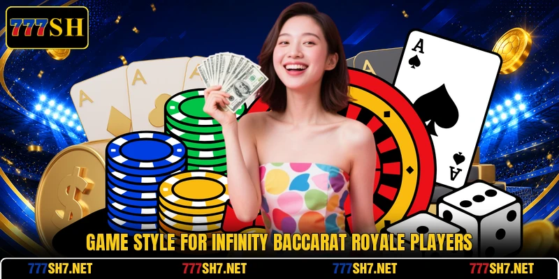 Game style for Infinity Baccarat Royale players Game style for Infinity Baccarat Royale players