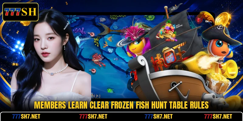 Members learn clear Frozen Fish Hunt table rules Members learn clear Frozen Fish Hunt table rules