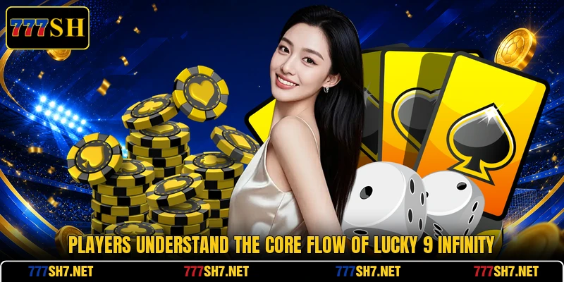 Players understand the core flow of Lucky 9 Infinity Players understand the core flow of Lucky 9 Infinity