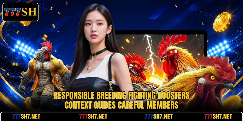 Responsible breeding fighting roosters context guides careful members Responsible breeding fighting roosters context guides careful members