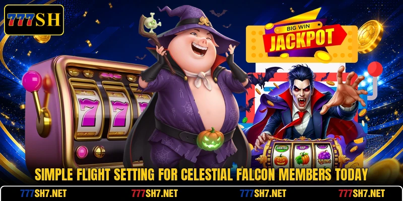 Simple flight setting for Celestial Falcon members today Simple flight setting for Celestial Falcon members today