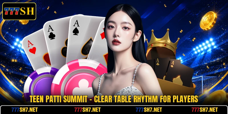 Teen Patti Summit - Clear Table Rhythm For Players Teen Patti Summit - Clear Table Rhythm For Players